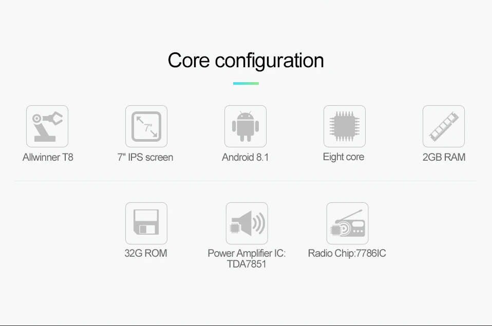 Best uniway ALFKS7071  2G+32G  android 8.1 car dvd for focus ford mondeo ford kuga ford  S-MAX C-MAXcar radio 3