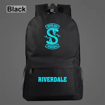 

2019 New Luminous Riverdale South Side Serpents Galaxy Plaid Children School bag Teenagers Student Schoolbags Women Men Backpack