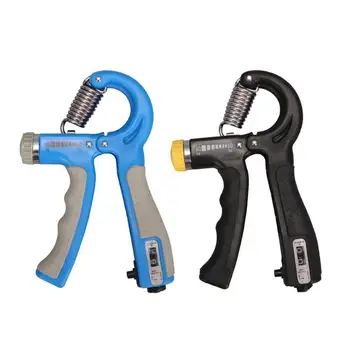 

R-Shape Adjustable Gym Fitness Hand Grip Strength Exercise Gripper with Counter Training Fitness Strength Exerciser Fitness Tool