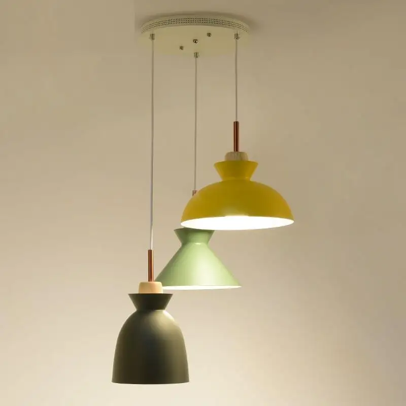 Fille Плоть Свет промышленный Декор Lampadari Moderni люстра Luminaria Lampara де Techo Colgante Moderna подвесной светильник