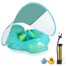 Anneau de natation gonflable pour bébés, accessoires de piscine pour enfants, entraîneur de natation d'été pour nourrissons, bouée