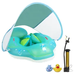 Anneau de natation gonflable pour bébés, accessoires de piscine pour enfants, entraîneur de natation d'été pour nourrissons, bouée 