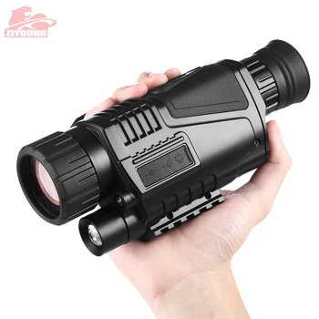 

Day & Night Hunting Device ZIYOUHU 5x40 Infrared Digital Night Vision Monocular Telescope Dual Use 5MP Image Video Recording