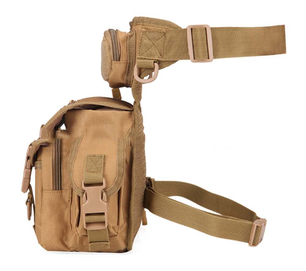 Military Tactical Molle Drop Leg Bag Tool Fanny Thigh Pack Hunting Bag Waist Pack Hiking Riding Men Camping Military Nylon Packs