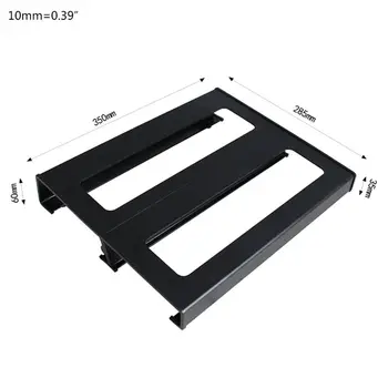 

Portable Guitar Effect Board Alumininum Alloy Pedalboard Instrument Accessory