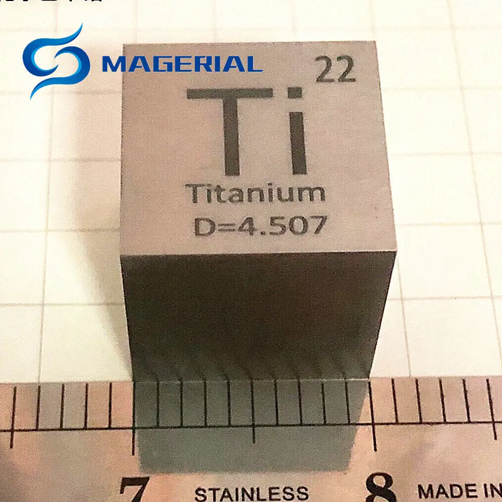 Металл Титан 10 мм синий плотность куб Ti 99.5% чистый для коллекции элементов ручной работы DIY хобби ремесла дисплей стекло герметичный