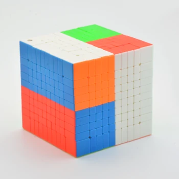 

Zhisheng Yuxin Huanglong 10Layers Cube Stickerless10x10x10 Magico Cube Puzzle 10-Layers Toys For Children Kids YX1070