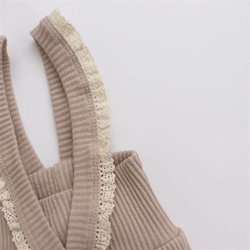 0-24M Newborn Kid Baby Girls Clothes Cotton Lace Overalls Elegant Stretch Pants Cute Sweet Bowknot Lovely Trousers Baby Outfit baby trousers cotton pants baby leggings