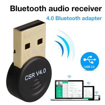 

CSR 4.0 Mini USB Bluetooth V4.0 Receiver Wireless Audio Adapter USB 2.0/3.0 Transmitter For TV PC Car Windows 10 8 XP Win7 32/64