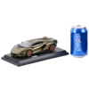 Bburago 1:24 Lamborghini Sian FKP 37 Green Sports Car Static Die Cast Vehicles Collectible Model Car Toys 5