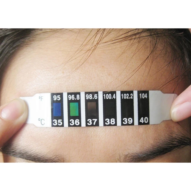 100 Pack Forehead Thermometer-Instant Readable Forehead Thermometer Reusable Thermometer