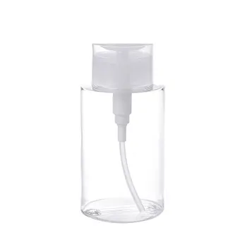 

100/150/200ml Transparent Makeup Remover Water Bottle Cosmetic Portable Packaging Plastic Travel Empty Bottle 1Pcs