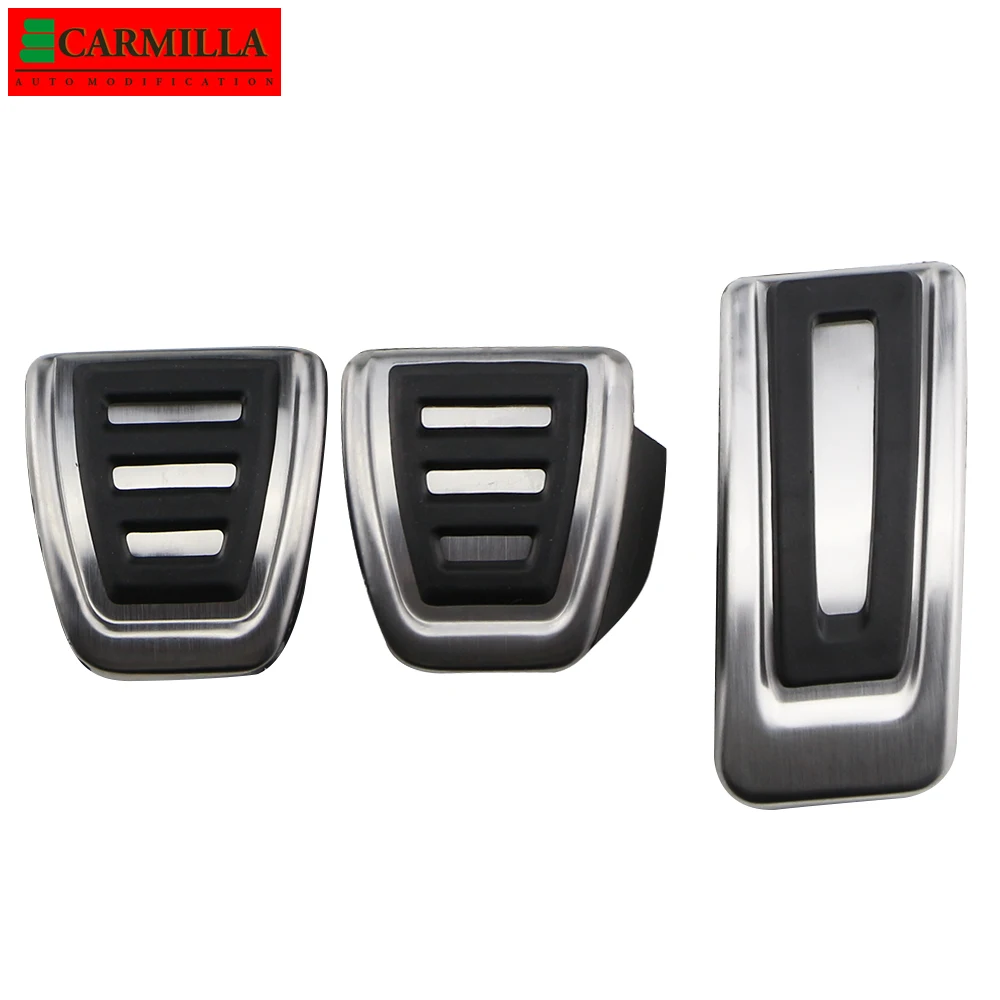 Carmilla AT MT Car Pedal Cover for Volkswagen VW UP UP!-LHD RHD Brake Gas Fuel Cluth Auto Pedals Protector Accessories