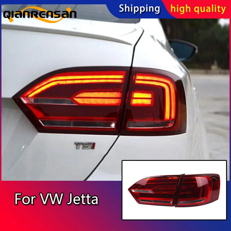 

Car Styling Tail Lamp for Volkswagen Jetta Tail Lights Jetta MK6 LED Tail Light LED Signal LED DRL Stop Rear Lamp Accessories