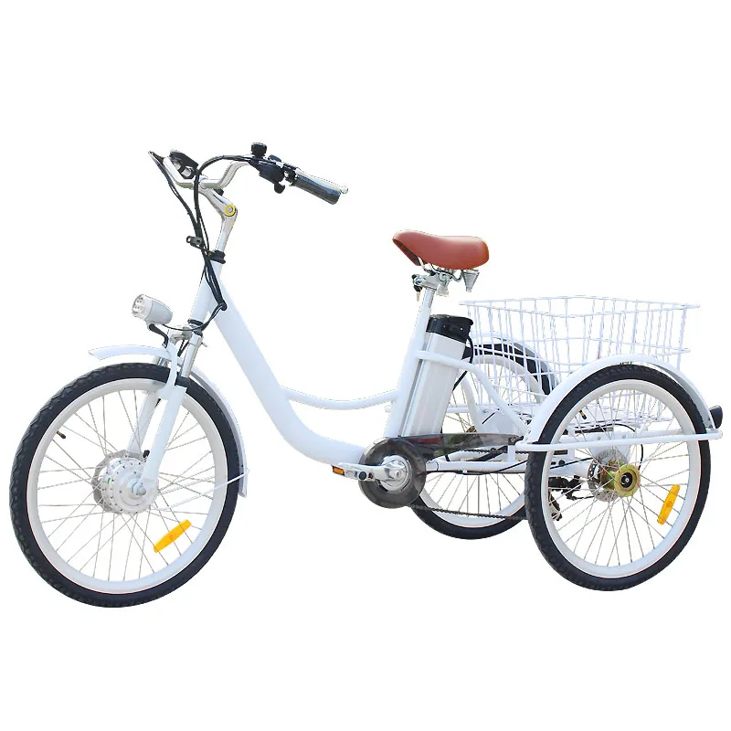 Маленький трехколесный скутер мотоциклетный 3 колесный электрический велосипед