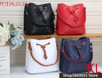

Luxury Leather Handbags Women Bags Designer Brand Women's Shoulder Bags Large Capacity Ladies Hand Bags L372 Louis Vuitton LV-