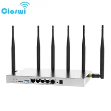 Cioswi – routeur 3G/4G/LTE/WG3526, avec emplacement pour carte SIM, Modem, Wifi puissant, performances stables, 4 à 6 antennes omnidirectionnelles à Gain élevé