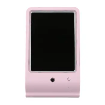 

Portable Compact Fashion Design Makeup Mirror Women Lady Home Use Cosmetic Mirrors With Light 3 Colors Optional