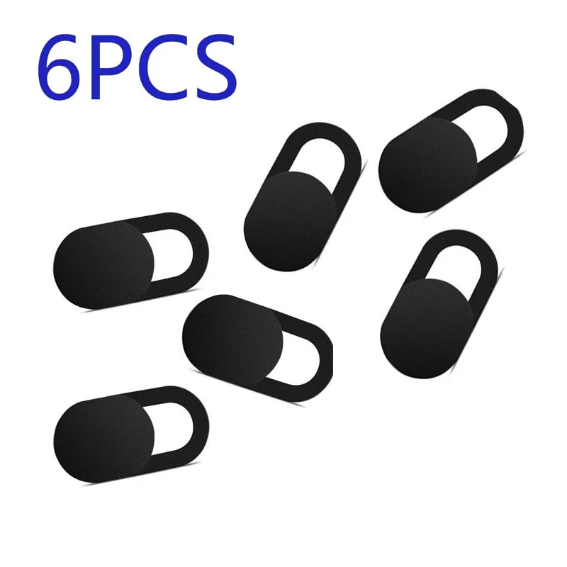 

6PCS Metal Camera Protection Cover Webcam Privacy Cover Occlusion Stickers Computer Lens Cover