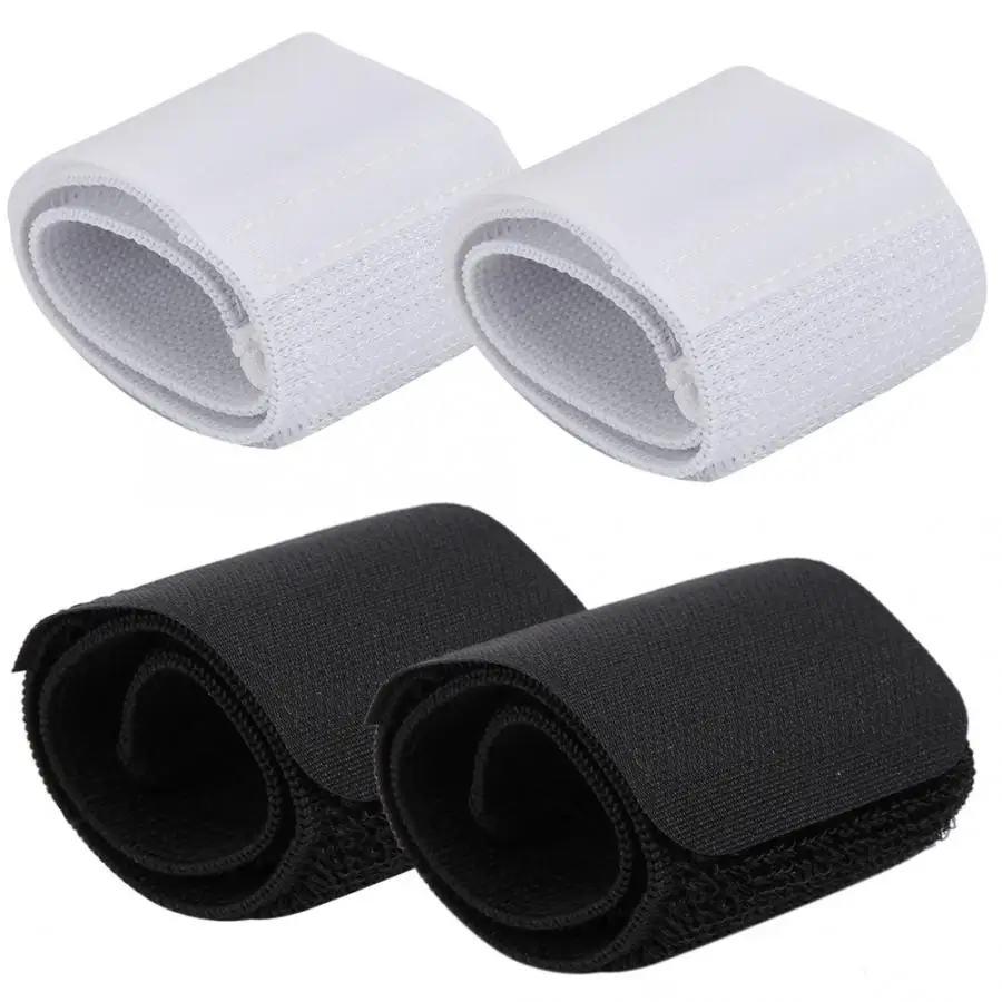 Soccer Shin Guard Fixed Bandage Tape Fastener Adjustable Elastic Shinguard Fixing Strap for Soccer Football Cycling Leg Shin Pad