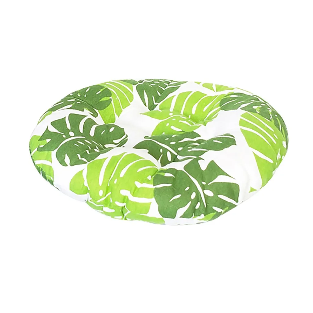 E Chair Cushion Round Cotton Upholstery Soft Padded Cushion Pad Office Home Or Car Seat Cushion - Цвет: E