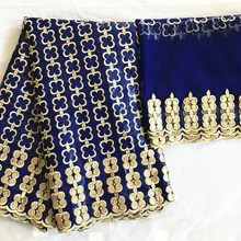 Королевский синий кружевной ткани модные женские Базен brode getzner guinea парча ткань высокого качества Базен riche кружева 5+ 2 ярдов/партия