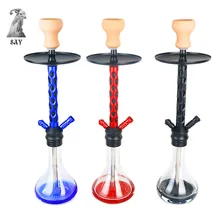 1 набор, металлический кальян, средний набор, Chicha Narguile с силиконовым шлангом, чаша для угля, поднос для кальяна, аксессуары, наргиле, Водопровод