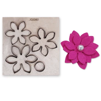

Flower set Cutting Die Wooden Template Cuts Craft DIY Handmade Accessories Practical Tool