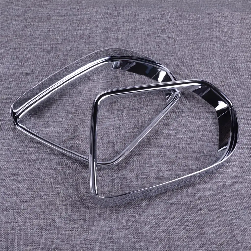 

DWCX 2Pcs Car Styling Chrome Door Mirror Eyebrow Frame Cover Decor Trim ABS Fit for Mercedes-Benz Vito 2014 2015 2016 2017 2018