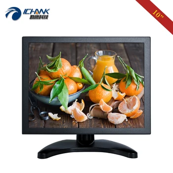 

ZB100TN-705/10" inch 800x600 Metal Steel Case Portable Anti-interference POS Machine PC Monitor LCD Screen With AV BNC VGA Ports