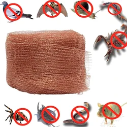 4-12M Wire Copper Mesh Filter Woven Wire Screen Distillation Column Packing  Apparatus Vegetable Garden Pest Control 12.7cm