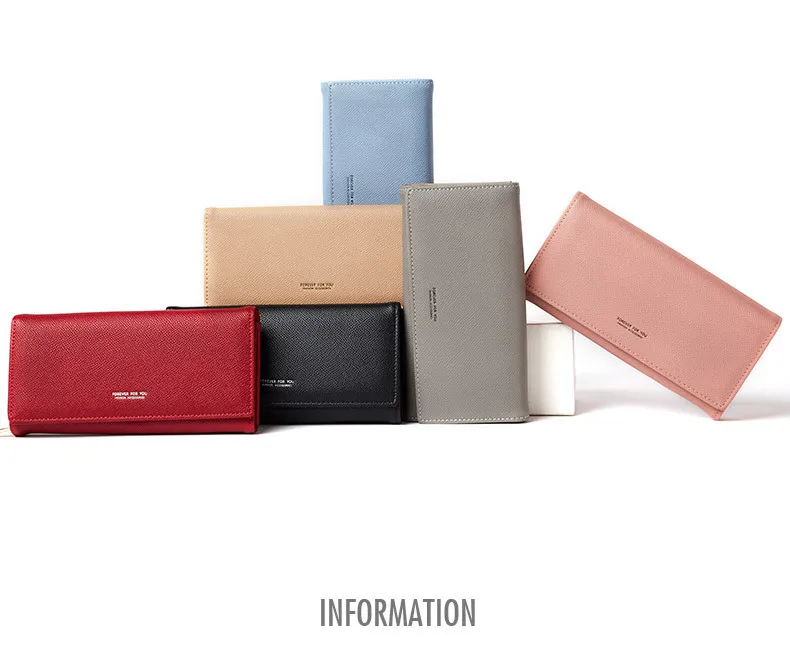 Vento Marea женский кошелек красный длинная сумка для денег на молнии кожаный женский кошелек Высокое качество держатель для карт брендовый дизайн клатч