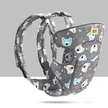 Écharpe de transport multifonctionnel pour bébé, en coton, avec maille d'air frais, quatre saisons, pour mère, père, Parents, été