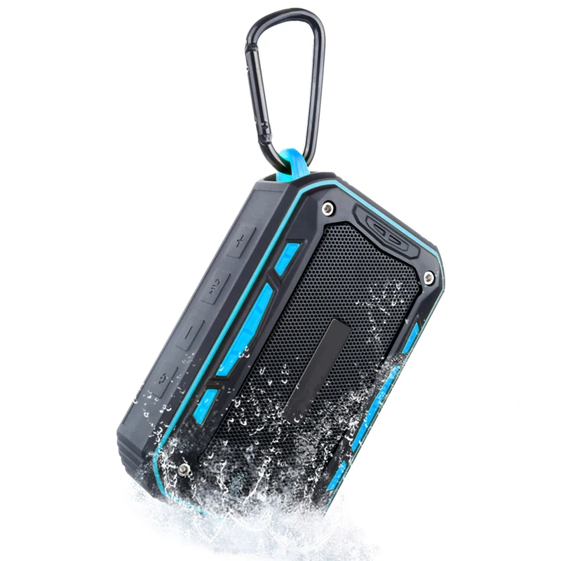 Водонепроницаемый Bluetooth динамик беспроводной стерео сабвуфер открытый велосипедный динамик s Портативный громкой связи с карабином