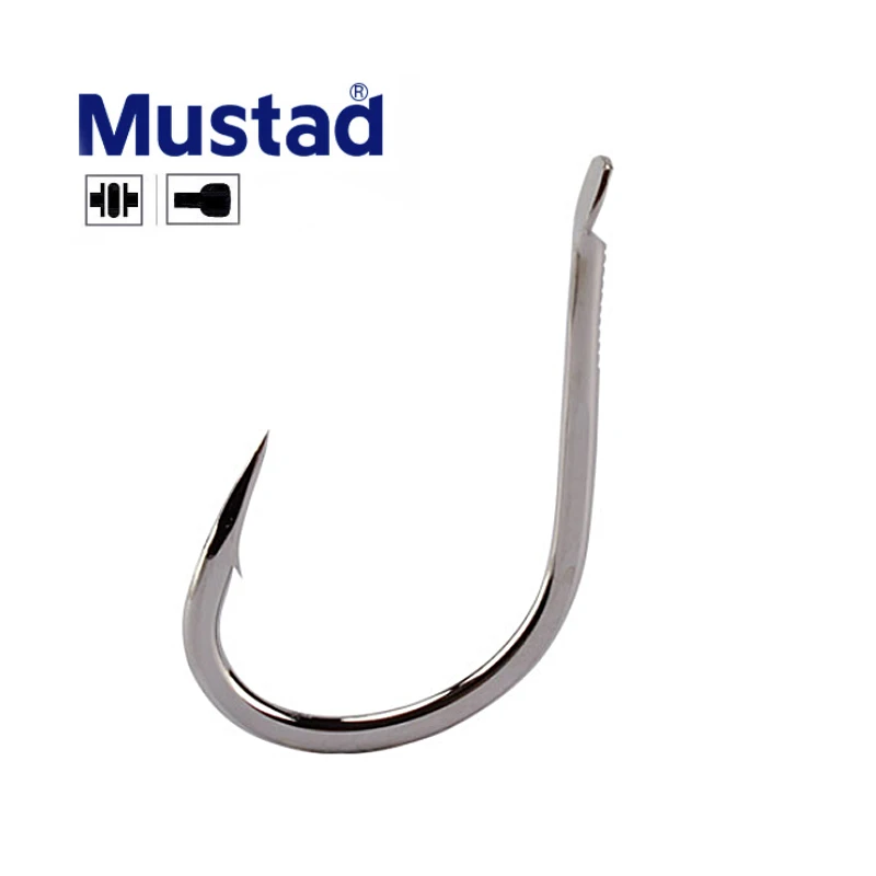 

Mustad Saltwater Deep Sea Fishing Hooks High Carbon Steel Fishing Hooks Sharp Strong Rust Proof Carp Pesca Norway Long Cast Hook