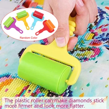 

5D Diamond Painting Roller Plastic Rubber Roller DIY Craft Clay Flattening Pressing Smoothing Tools PI669