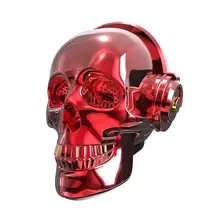 TWS/светодиодный стереофонический громкоговоритель с головкой черепа V7 беспроводной динамик