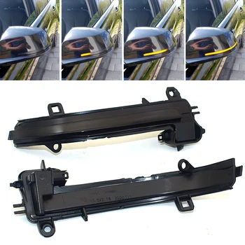 

LED Side Wing Rearview Mirror Indicator Blinker Repeater Dynamic Turn Signal Light For BMW F20 F21 F22 F30 E84 1 2 3 4 Series
