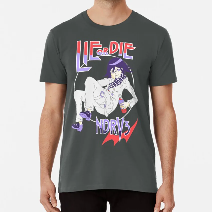 Футболка Lie or Die danganronpa v3 kokichi ouma|Футболки| |