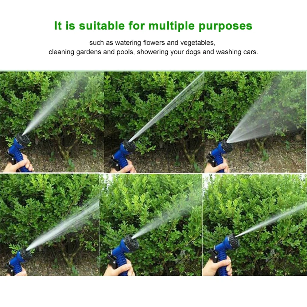 Multi-functional Garden Water Sprayers Watering Gun 7 Modes Spray Nozzle Spray Gun for Lawn Garden Watering Car Washing Cleaning (2)