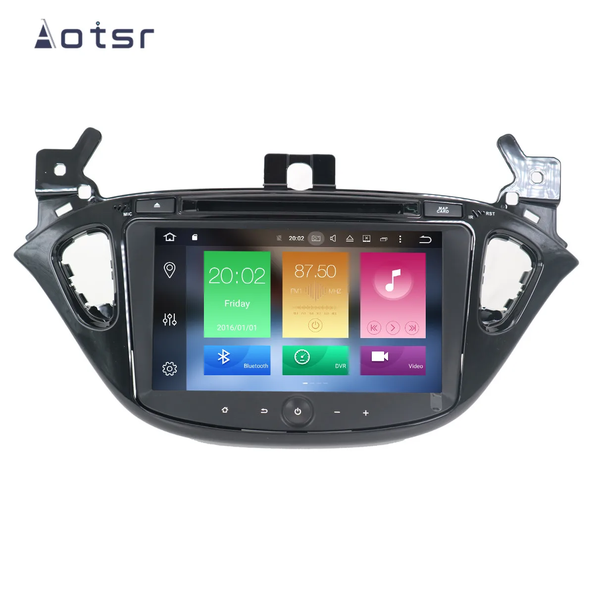 Автомобильный DVD плеер с GPS навигацией Android 9 0 4 + 32 ГБ для Opel CORSA 2014 2015 2016 головное