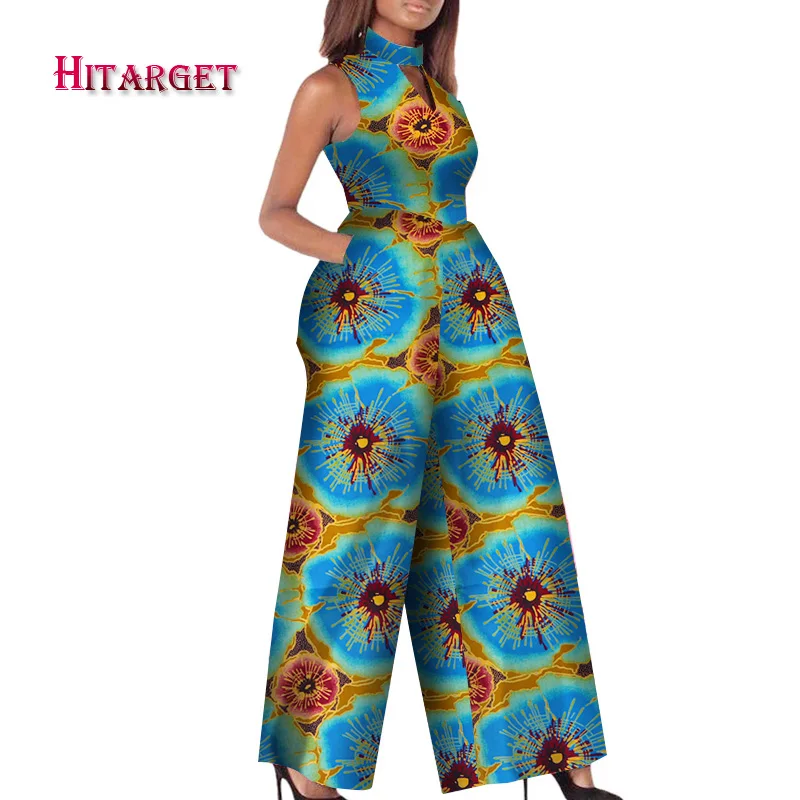 High Quality women african print jumpsuit