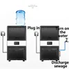 Home Ice Maker Mini Intelligent Fully Automatic 45KG Business Machine Dorm Room Barreled Water Fast Ice Making Frozen Appliances 5