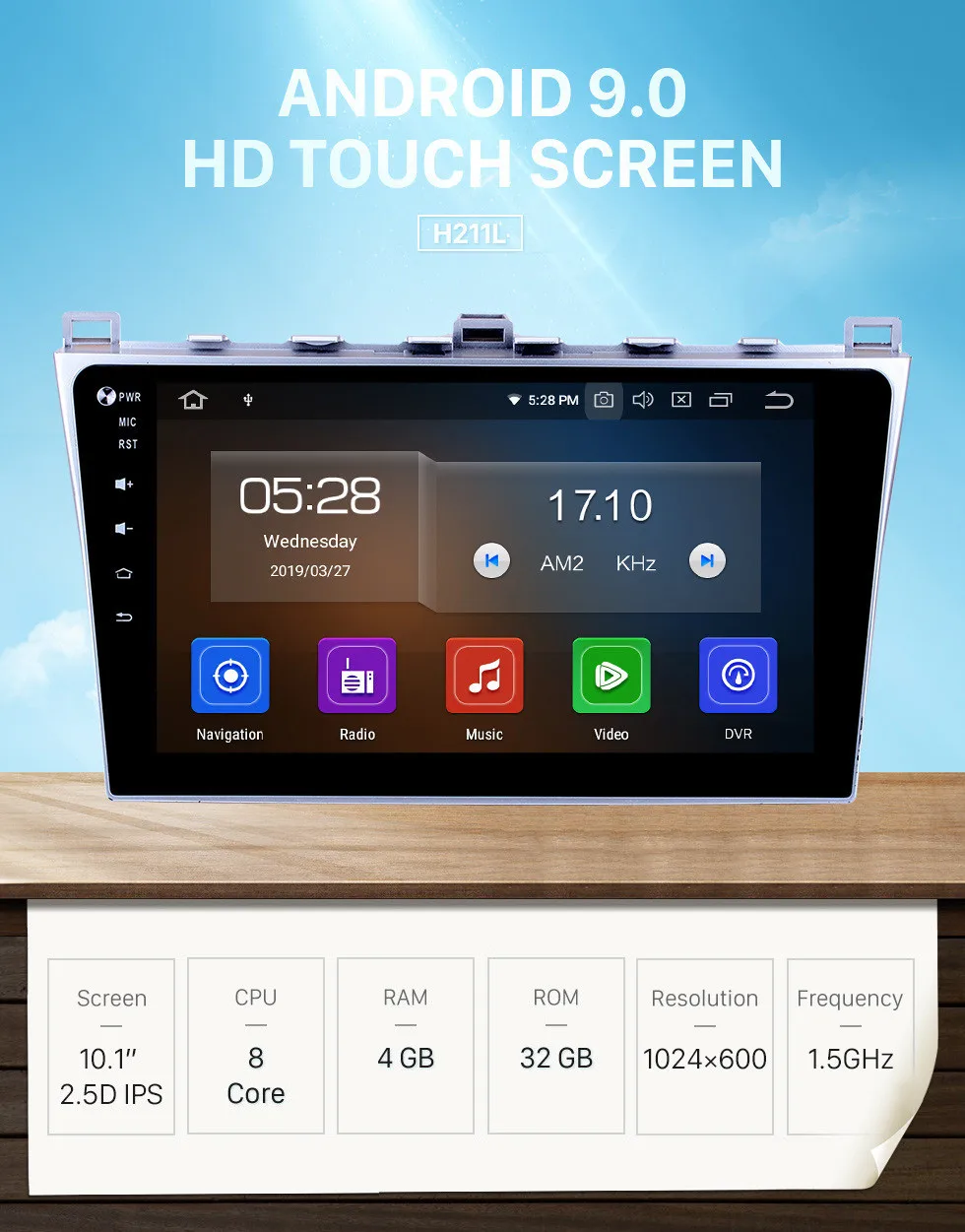 Excellent Seicane Car Multimedia Palyer For 2008 2009 2010-2015 Mazda 6 Ruiyi 10.1 Inch Android 9.0 HD Full 1024*600 Touchscreen Car Radio 0