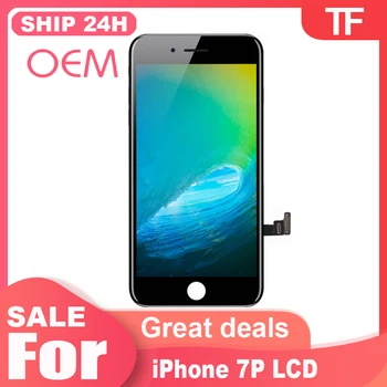 

AAA+++quality 100%OEM for iPhone 7plus screen 5.5 inch mobile phone screen for iPhone 7plus 100% P test+gift