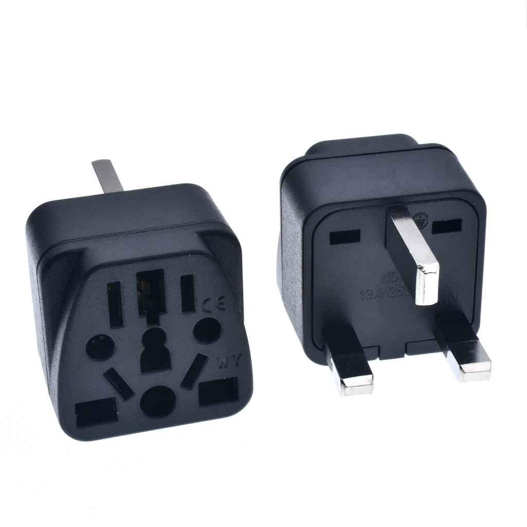 Adattatore da viaggio 7 in 1 con 3 porte USB e USB-C, adattatore da Francia a Regno Unito, spina britannica, adattatore britannico tipo G per Irlanda, | Leroy Merlin