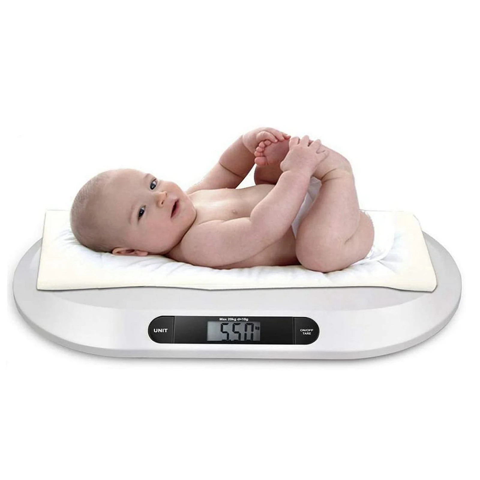 NEW LCD Digital Electronic Stable Scale Baby Weighting Scale 20kg Mini Multifunction Low Alarm Kids Pet Body Weight Measuring