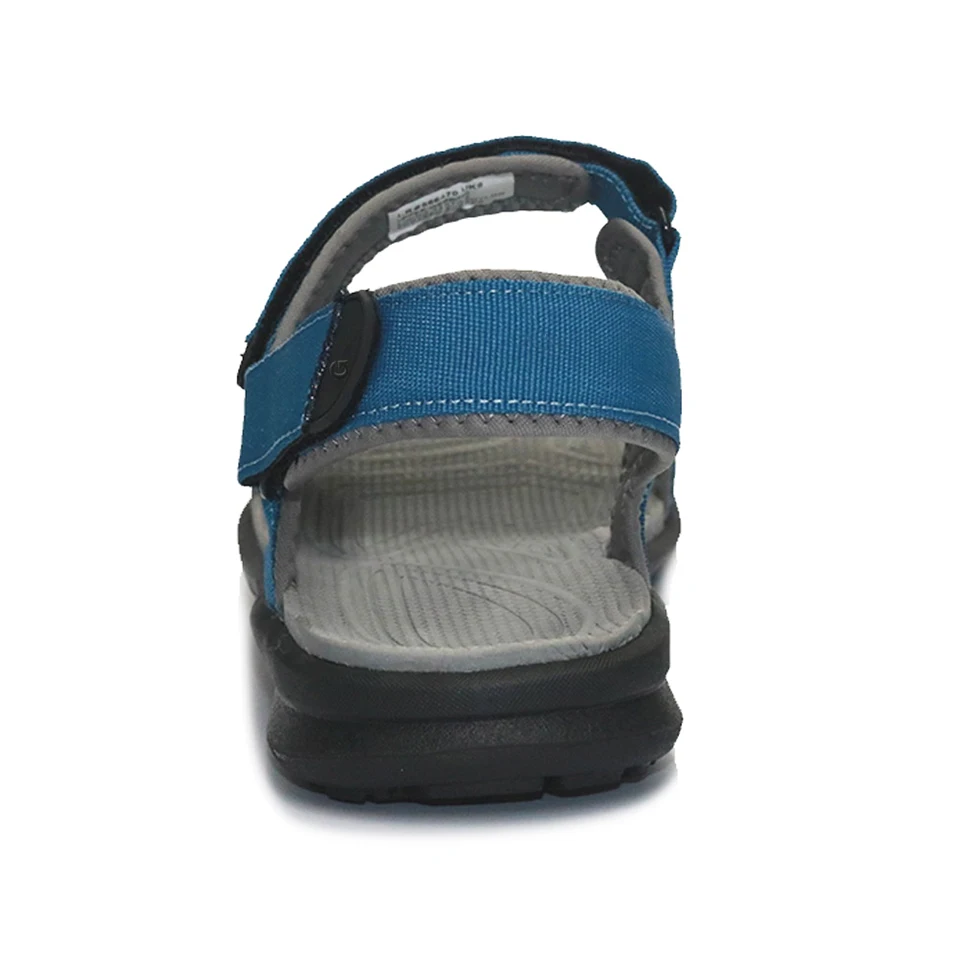 GRITION/уличные сандалии для мужчин; кожаные походные сандалии; летняя пляжная обувь на плоской подошве; легкая быстросохнущая прогулочная обувь