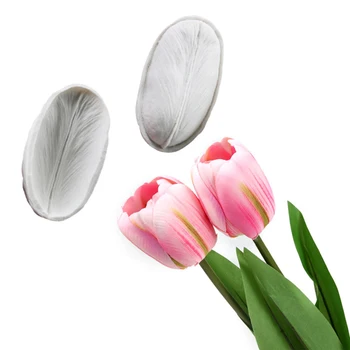 

Tulip petals Silicone Molds Fondant Cakes Decorating Tools Silicone Molds Sugarcraft Chocolate Baking Tools Cakes Gumpaste Form