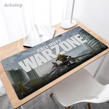 Warzone mouse pad grande computador portátil mouse pad pc gamer notbook computador criativo borracha tapete de mesa gaming accessorie teclados mousepad